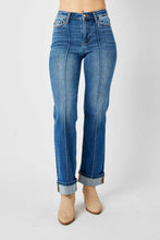 Load image into Gallery viewer, Judy Blue Full Size High Waist Front Seam Detail Straight Jeans
