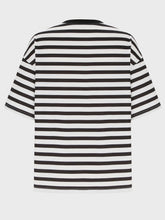 Load image into Gallery viewer, Striped Round Neck Half Sleeve T-Shirt
