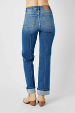 Load image into Gallery viewer, Judy Blue Full Size High Waist Front Seam Detail Straight Jeans
