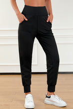 Load image into Gallery viewer, High Waist Joggers with Pockets
