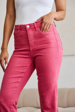 Load image into Gallery viewer, RFM Crop Dylan Full Size Tummy Control High Waist Raw Hem Jeans
