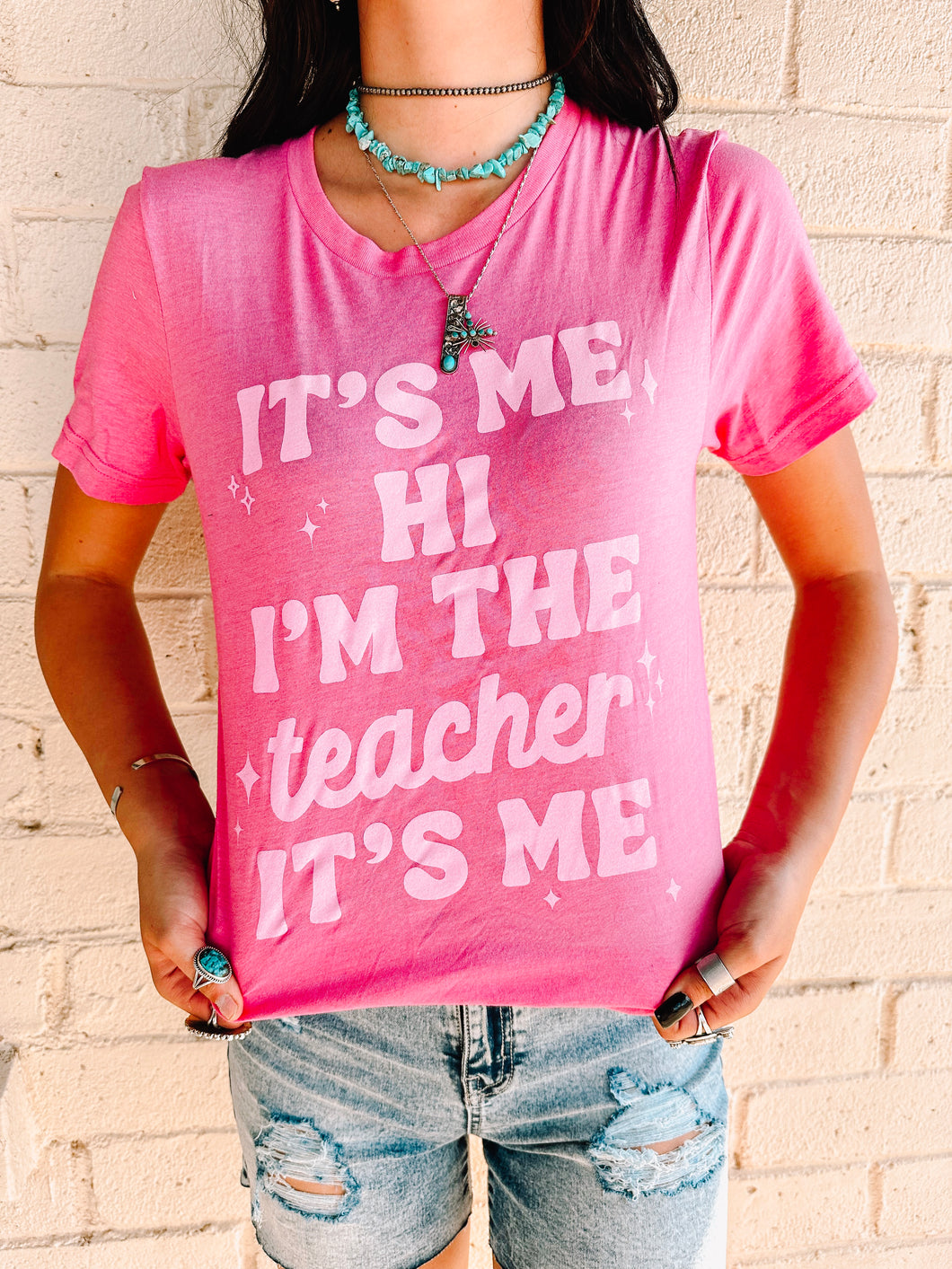 It's Me Hi Teacher Tee