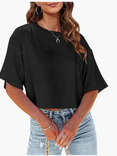 Load image into Gallery viewer, Round Neck Half Sleeve T-Shirt
