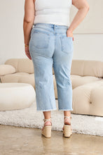 Load image into Gallery viewer, RFM Full Size Tummy Control High Waist Raw Hem Distressed Jeans
