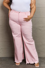 Load image into Gallery viewer, RISEN Raelene High Waist Wide Leg Jeans in Light Pink
