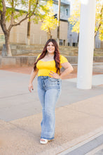 Load image into Gallery viewer, Charlotte Judy Blue Flare Tummy Control Jeans

