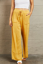 Load image into Gallery viewer, Love Me Mineral Wash Wide Leg Pants
