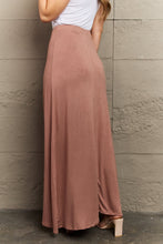 Load image into Gallery viewer, For The Day Flare Maxi Skirt in Chocolate
