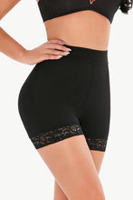 Load image into Gallery viewer, Full Size Pull-On Lace Trim Shaping Shorts
