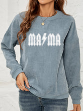 Load image into Gallery viewer, Mama Graphic Dropped Shoulder Sweatshirt
