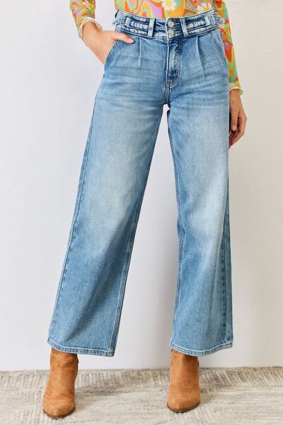Kancan Opposites Attract Wide Leg Jeans