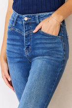 Load image into Gallery viewer, Kancan High Rise Raw Hem Flare Jeans
